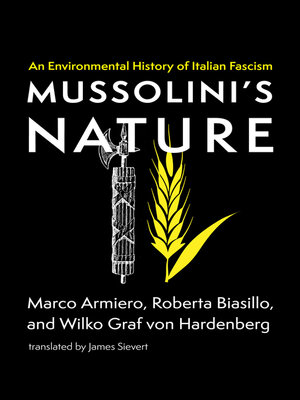 cover image of Mussolini's Nature